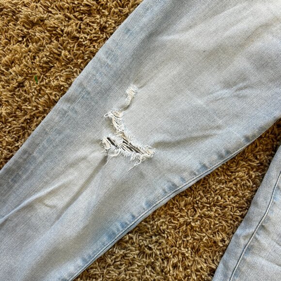 AG ADRIANO GOLDSCHMEID The Mari Crop High Rise Slim Straight Jeans in Size 27 - Picture 3 of 9